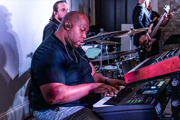 Big Badd Band at a Company Celebration